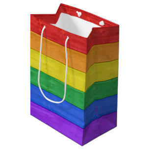 SlipperyJoe's klassieke regenboog tactiele handgem Medium Cadeauzakje