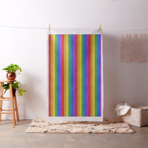 SlipperyJoe's klassieke regenboog tactiele handgem Stof