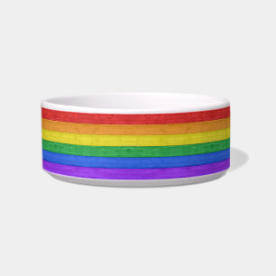 SlipperyJoe's klassieke regenboog tactiele handgem Voerbakje