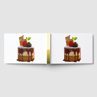 SlipperyJoe's kleine elegante cilindrische dessert Gastenboek