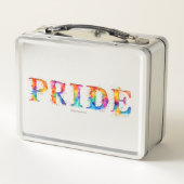 SlipperyJoe's kleurrijke creatieve Pride-thema tek (Achterkant)