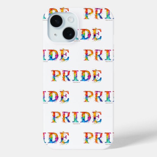 SlipperyJoe's kleurrijke creatieve Pride-thema tek Case-Mate iPhone Case (Achterkant)