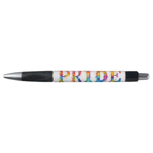 SlipperyJoe's kleurrijke creatieve Pride-thema tek Pen (Voorkant)