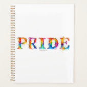 SlipperyJoe's kleurrijke creatieve Pride-thema tek Planner (Voorkant)