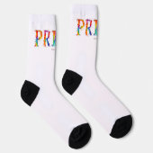 SlipperyJoe's kleurrijke creatieve Pride-thema tek Sokken (Rechts)