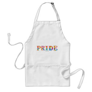 SlipperyJoe's kleurrijke creatieve Pride-thema tek Standaard Schort