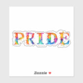 SlipperyJoe's kleurrijke creatieve Pride-thema tek Sticker (Vel)