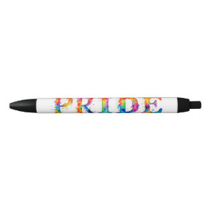 SlipperyJoe's kleurrijke creatieve Pride-thema tek Zwarte Inkt Pen