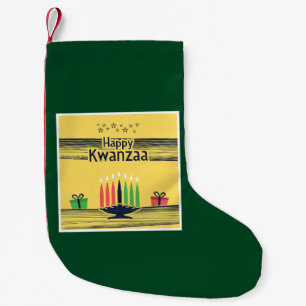 SlipperyJoe's Kwanzaa warme vierende toon traditie Kleine Kerstsok