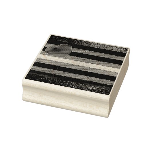 SlipperyJoe's lederen trots vlag zwart koninklijk  Rubberstempel (Stempel)