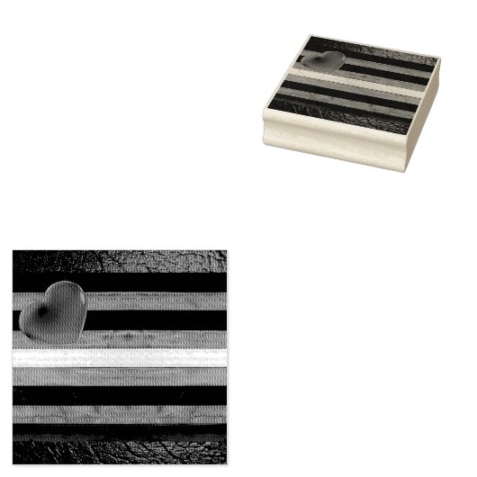 SlipperyJoe's lederen trots vlag zwart koninklijk  Rubberstempel (Gestempeld)