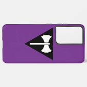 SlipperyJoe's Lesbian Pride vlag labrays symbool t Samsung Galaxy Hoesje (Linkerkant)