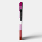 SlipperyJoe's lesbische trots vlag vrouwelijke gem Case-Mate iPhone Case (Achterkant / Links)