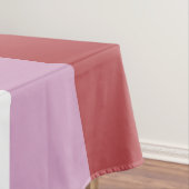 SlipperyJoe's lesbische trots vlag vrouwelijke gem Tafelkleed (Voorbeeld)