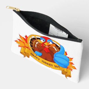 SlipperyJoe's leuke cartoon Thanksgiving-ontwerp Etui