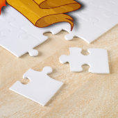 SlipperyJoe's leuke cartoon Thanksgiving-ontwerp Legpuzzel (Zijkant)