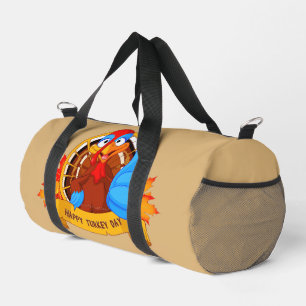 SlipperyJoe's leuke cartoon Thanksgiving-ontwerp Plunjezak