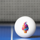 SlipperyJoe's levendige ijsje voedsel klassieker  Pingpongbal (Net)