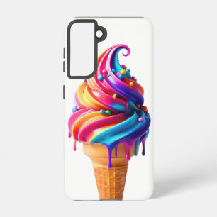 SlipperyJoe's levendige ijsje voedsel klassieker  Samsung Galaxy Hoesje