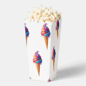 SlipperyJoe's levendige ijskegel food classic Bedankdoosjes (Popped)