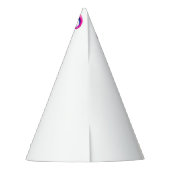 SlipperyJoe's levendige ijskegel food classic Feesthoedjes (Achterkant)