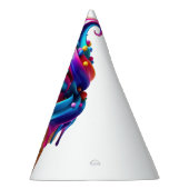 SlipperyJoe's levendige ijskegel food classic Feesthoedjes (Rechts)