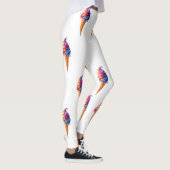 SlipperyJoe's levendige ijskegel food classic Leggings (Rechts)