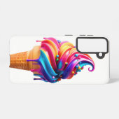 SlipperyJoe's levendige ijskegel food classic Samsung Galaxy Hoesje (Achterkant horizontaal)
