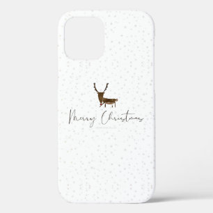 SlipperyJoe's lijnkunst silhouet rendier minimaal Case-Mate iPhone Case