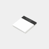 SlipperyJoe's look links grappig grimmig wit pijlt Post-it® Notes (Schuin)
