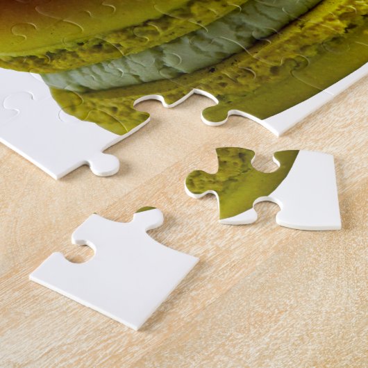 SlipperyJoe's Macaroon koekjes Franse gestapelde l Legpuzzel (Zijkant)