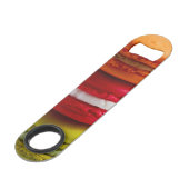 SlipperyJoe's Macaroon koekjes Franse gestapelde l Speed Flessenopener (Achterkant Gekanteld)