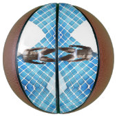 SlipperyJoe's Man ondergoed 6-pak borstkas mannetj Basketbal (Verticaal)