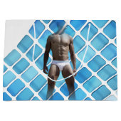 SlipperyJoe's Man ondergoed 6-pak borstkas mannetj Groot Cadeauzakje (Voorkant)