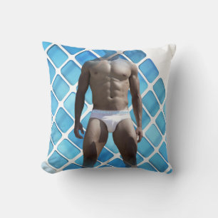 SlipperyJoe's Man ondergoed 6-pak borstkas mannetj Kussen