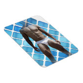 SlipperyJoe's Man ondergoed 6-pak borstkas mannetj Magneet (Rechterzijde)