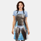 SlipperyJoe's Man ondergoed 6-pak borstkas mannetj Schort (Gedragen)