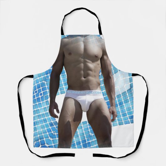 SlipperyJoe's Man ondergoed 6-pak borstkas mannetj Schort (Voorkant)