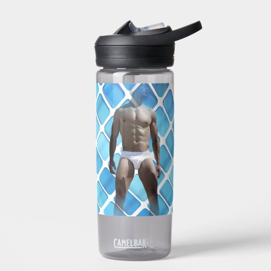 SlipperyJoe's Man ondergoed 6-pak borstkas mannetj Waterfles (Links)