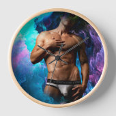 SlipperyJoe's Man ondergoed piek paars blauw (Voorkant)