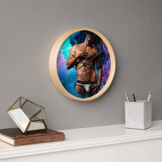 SlipperyJoe's Man ondergoed piek paars blauw (Kantoor)