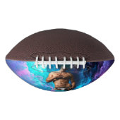 SlipperyJoe's Man ondergoed piek paars blauw American Football (Voorkant)