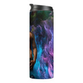 SlipperyJoe's Man ondergoed piek paars blauw Thermosbeker (Geroteerd rechts)