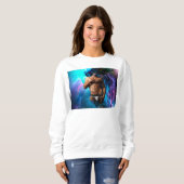 SlipperyJoe's Man ondergoed piek paars blauw Trui (Voorkant volledig)