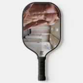 SlipperyJoe's Man sixpack shirtless sexy six pack Pickleball Paddle (Voorkant)