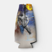 SlipperyJoe's Man steamy shirtloze borstrokken Flesjeskoeler (Achterkant)