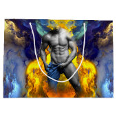 SlipperyJoe's Man steamy shirtloze borstrokken Groot Cadeauzakje (Achterkant)