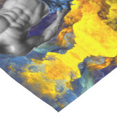 SlipperyJoe's Man steamy shirtloze borstrokken Korte Tafelloper (Hoek)