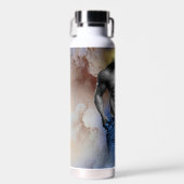 SlipperyJoe's Man steamy shirtloze borstrokken Waterfles (Voorkant)