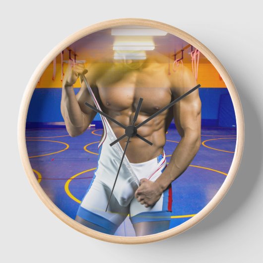 SlipperyJoe's Man, zes-pak worstelgymzaal b (Voorkant)